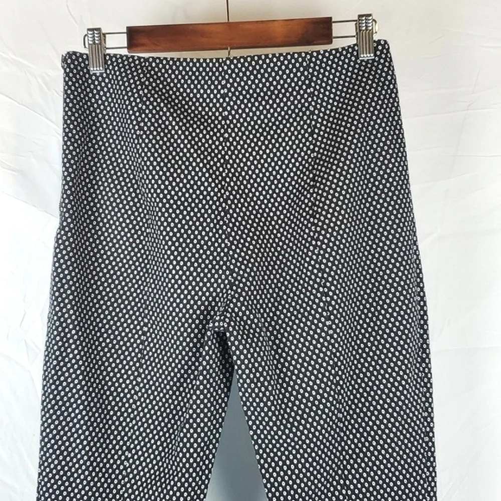 Anthropologie The Essential Slim Black and White‎ Pants